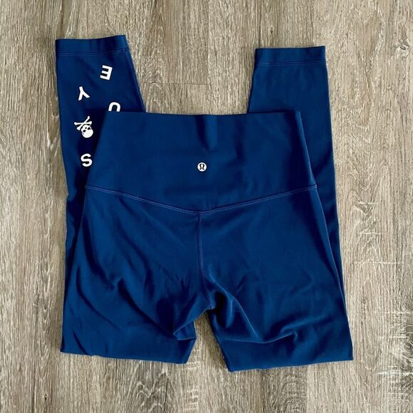 Lululemon x Soul Cycle Align Pant Blue - Size: 6 - Picture 6 of 8